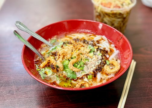 Chicken Khaopiak at Mai’s Papaya, Hmong Village in St. Paul