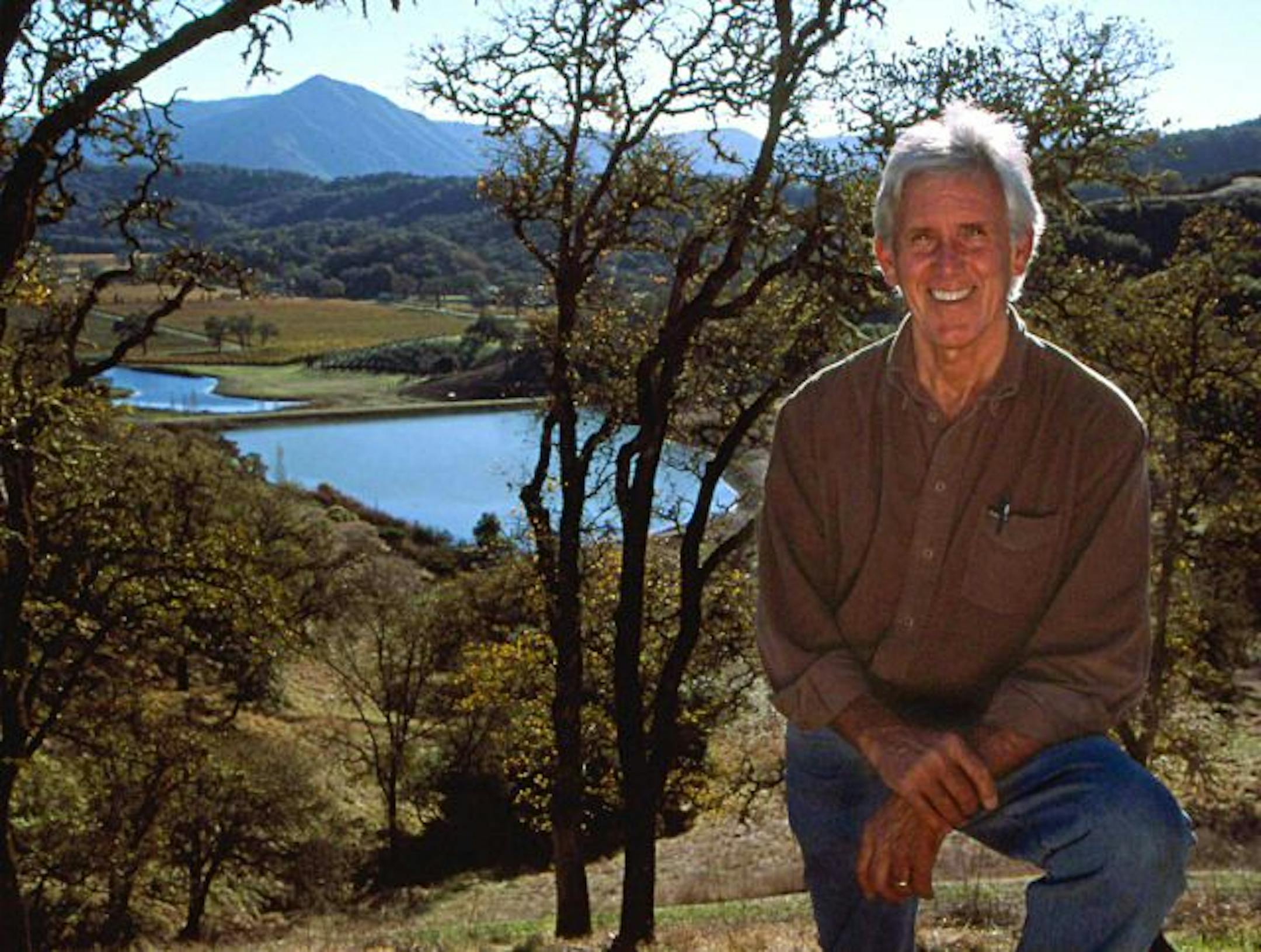 John Fetzer, owner of Saracina Vineyards in Mendocino County.