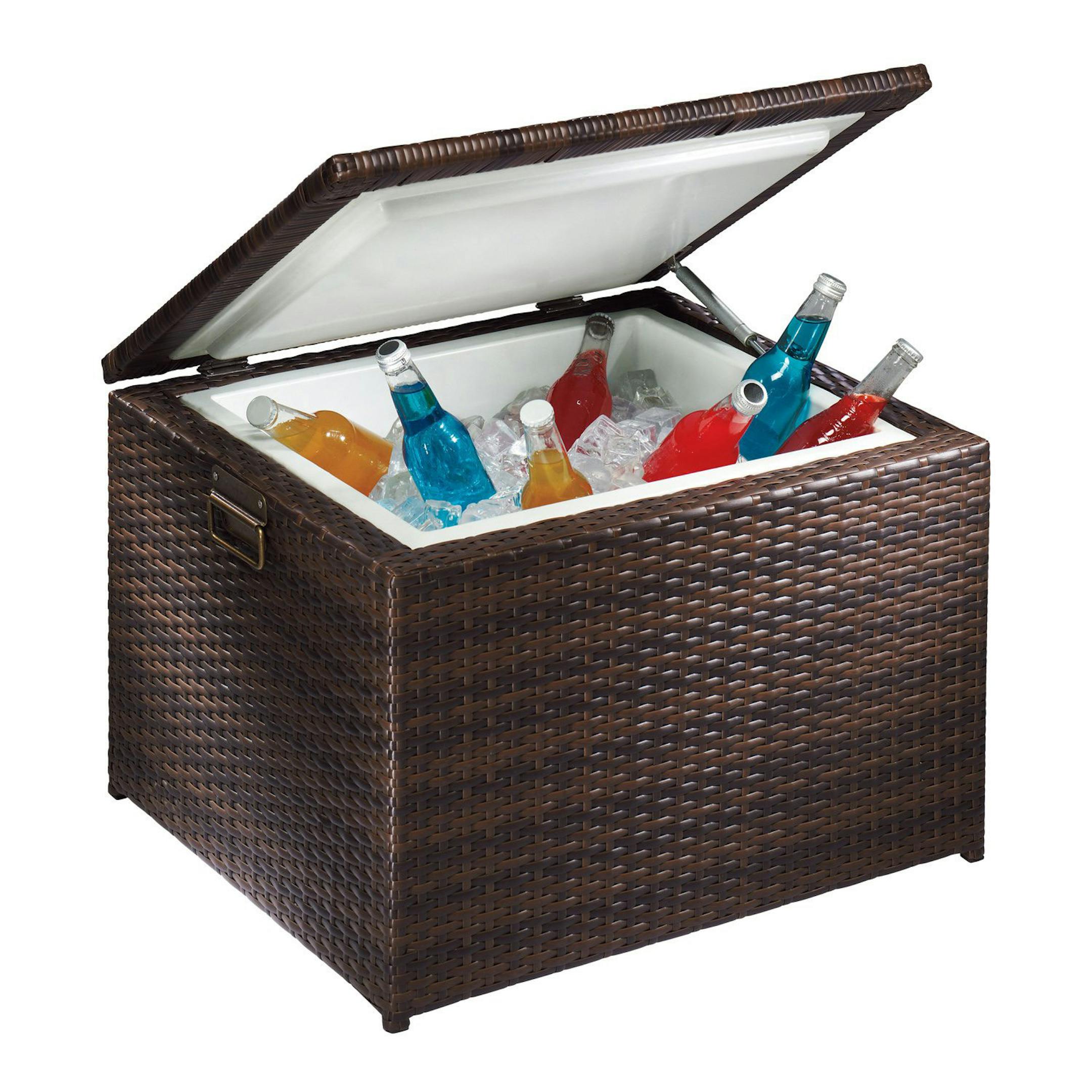 SONOMA Outdoors Presidio Patio Wicker Cooler ($299, kohls.com). (Kohl's/MCT) ORG XMIT: 1154107