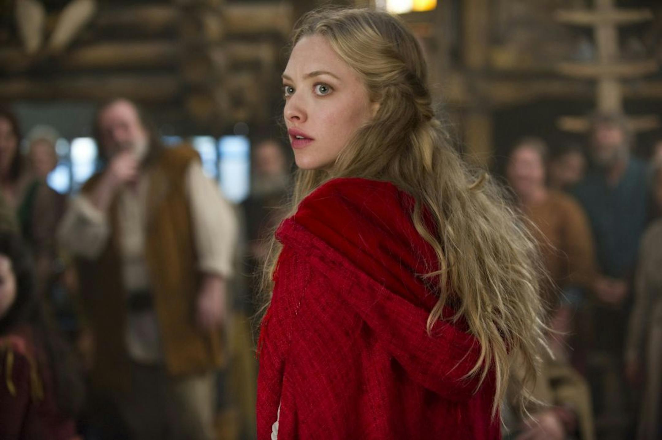 Amanda Seyfried as Valerie in the fantasy thriller "Red Riding Hood"