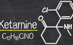 iStock
Blackboard with the chemical formula of Ketamine
