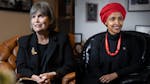 Minnesota U.S. Reps. Betty McCollum, left, and Ilhan Omar say they hope the Biden administration will make an Office for Missing and Murdered Black Wo