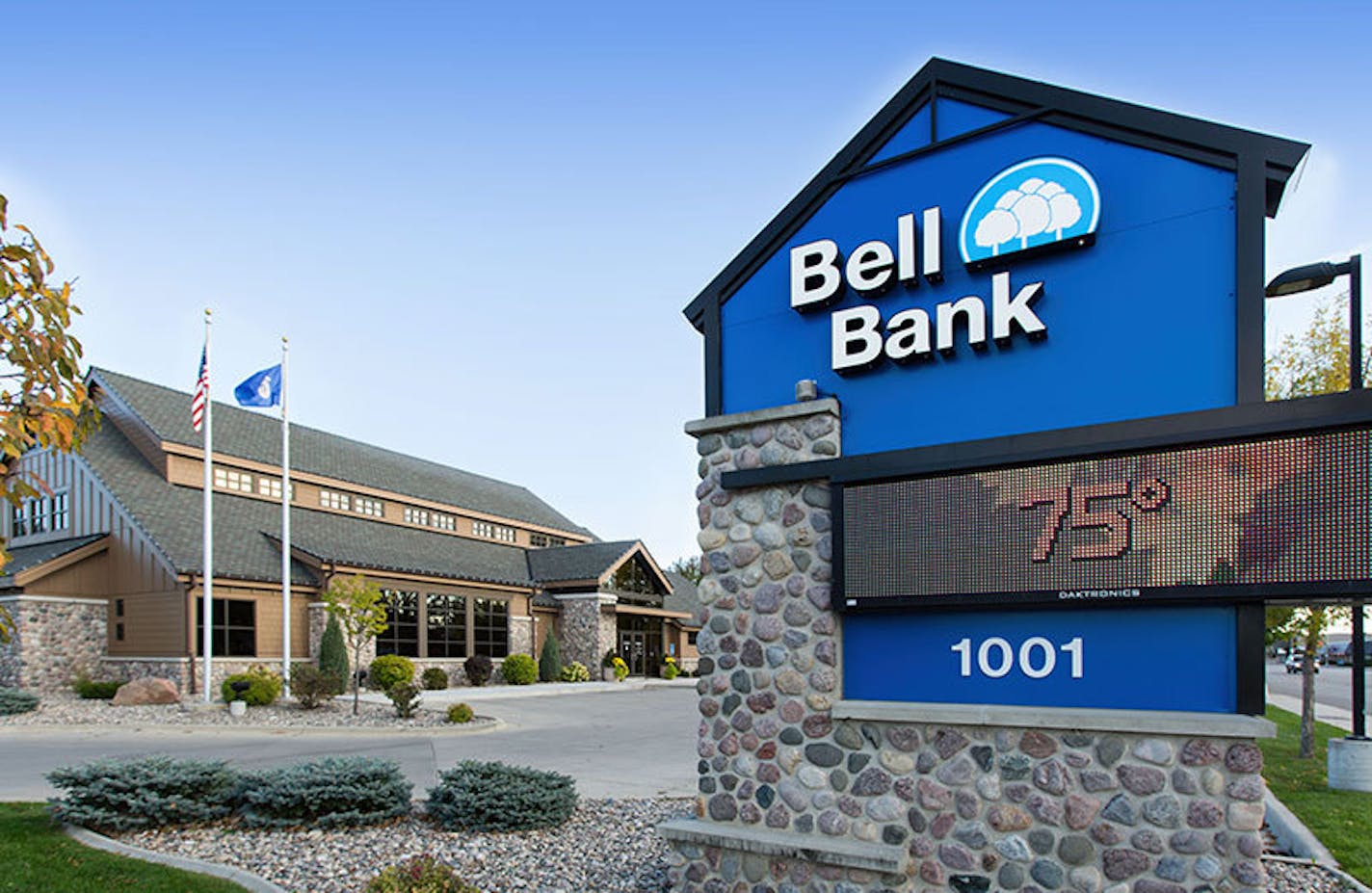 Bell Bank branch in Alexandria, Minn. (Provided by Bell Bank)