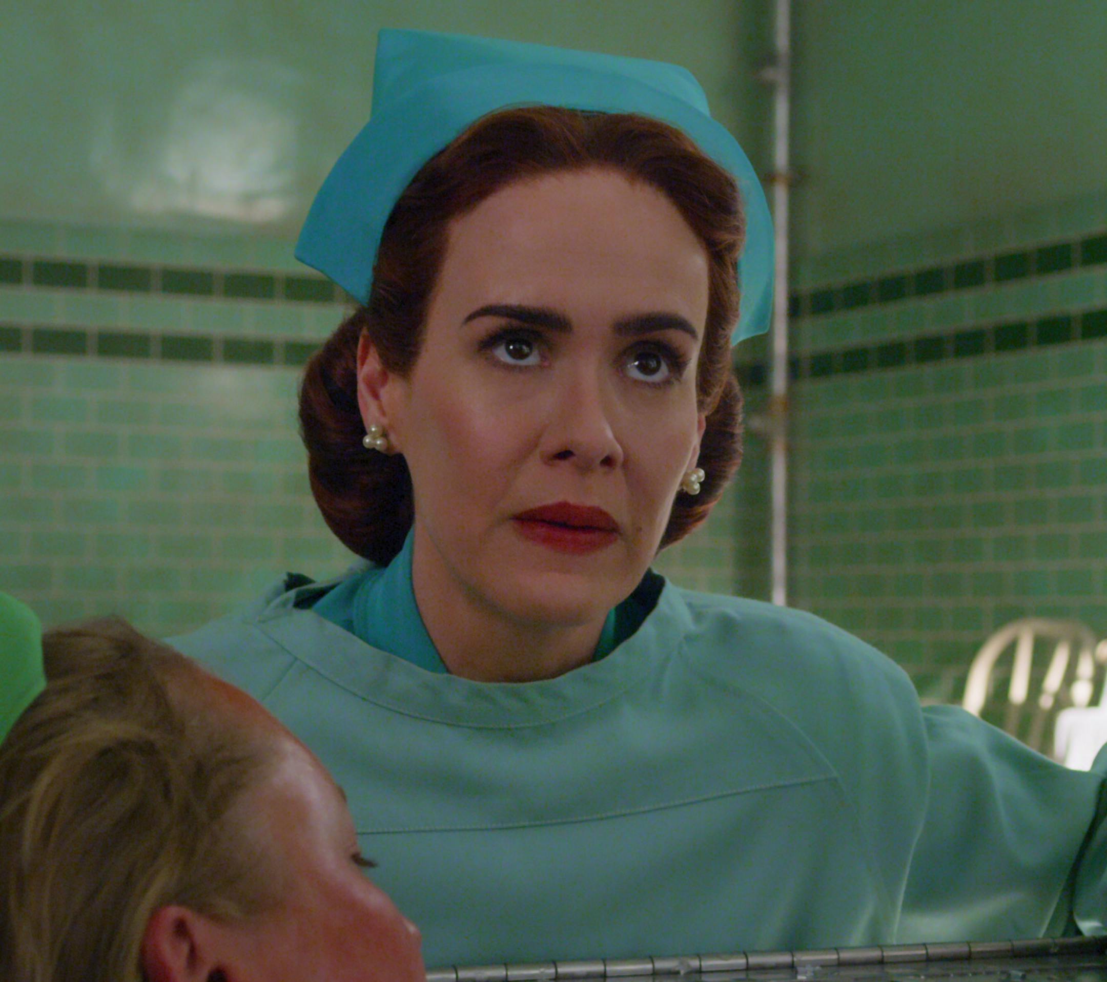 RATCHED (L to R) SARAH PAULSON as MILDRED RATCHED in episode 103 of RATCHED Cr. COURTESY OF NETFLIX © 2020