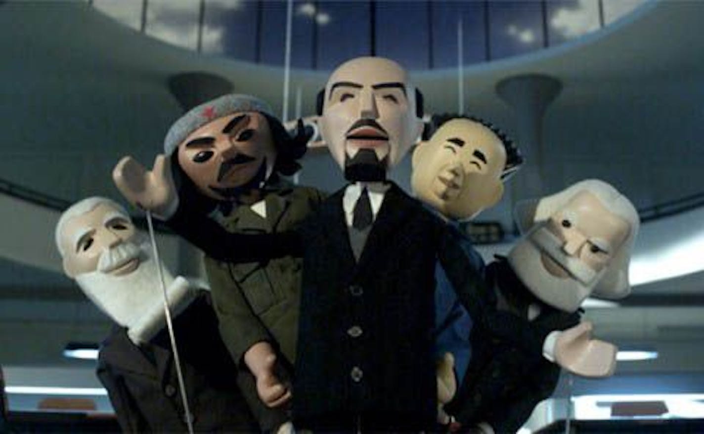 Engels, Guevara, Lenin, Mao and Marx from "Baby Marx."