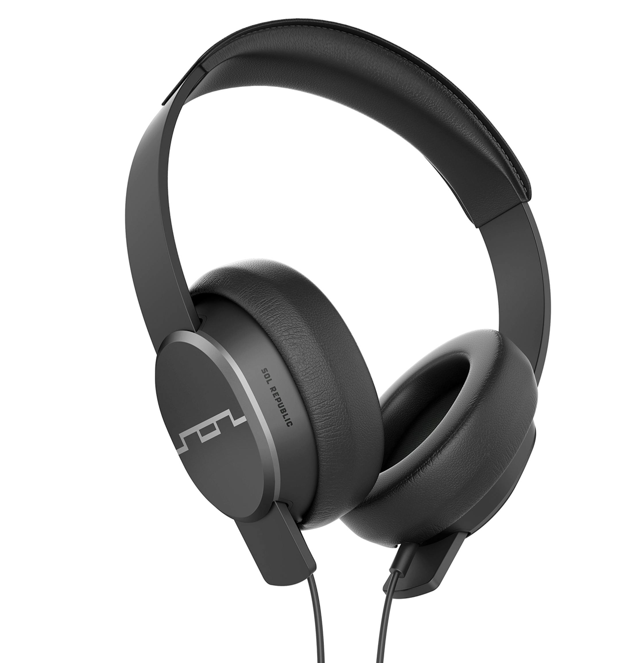 An undated handout photo of Sol Republic's Master Tracks headphones. Sol Republic has expanded its line by offering Master Tracks, headphones that allow users to customize their look. (Handout via The New York Times) -- NO SALES; FOR EDITORIAL USE ONLY WITH STORY SLUGGED CIR-GEEK-NOTES. ALL OTHER USE PROHIBITED. ORG XMIT: XNYT99