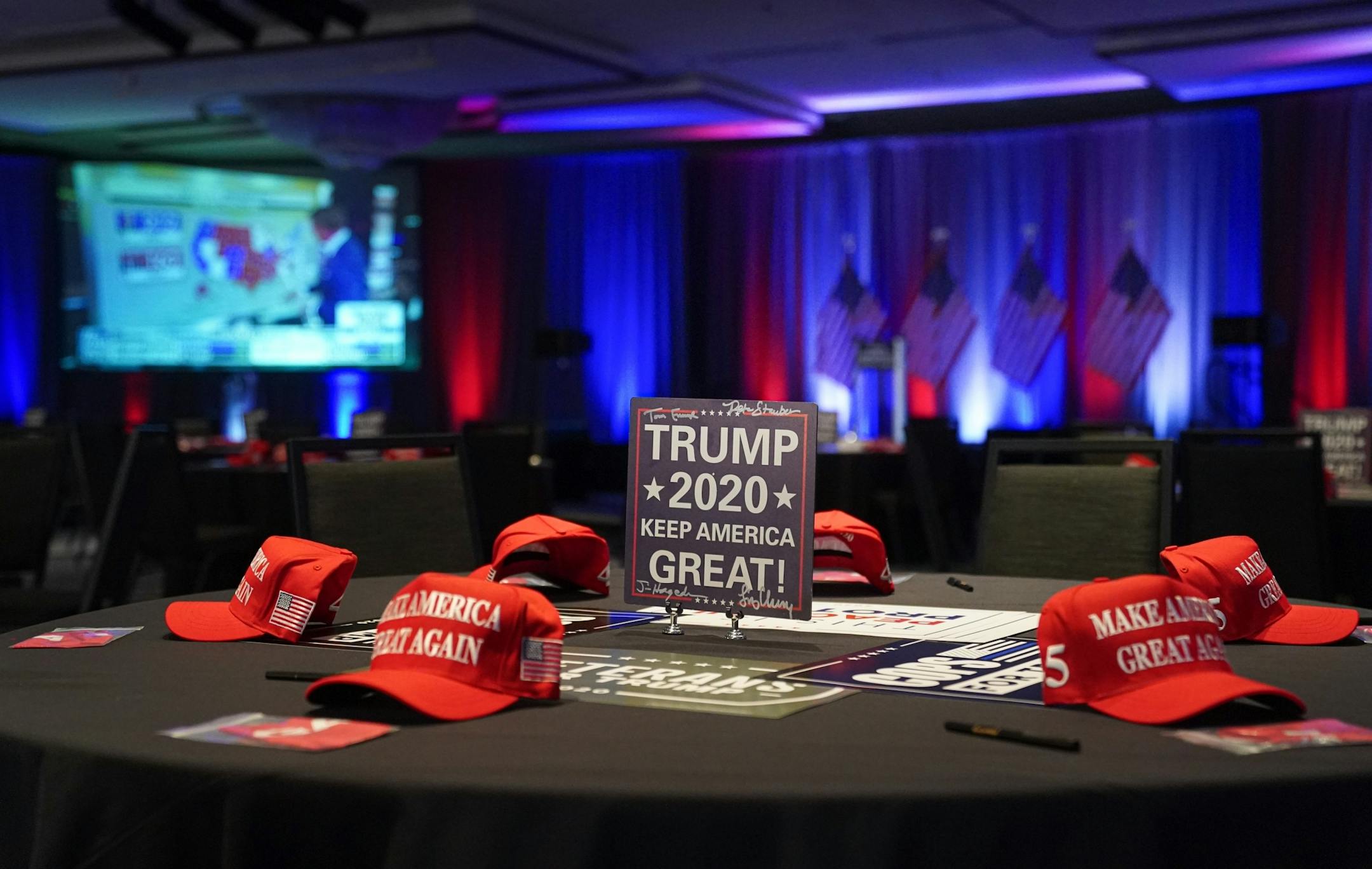 MNGOP Election Night Party at the DoubleTree Hotel in Bloomington.