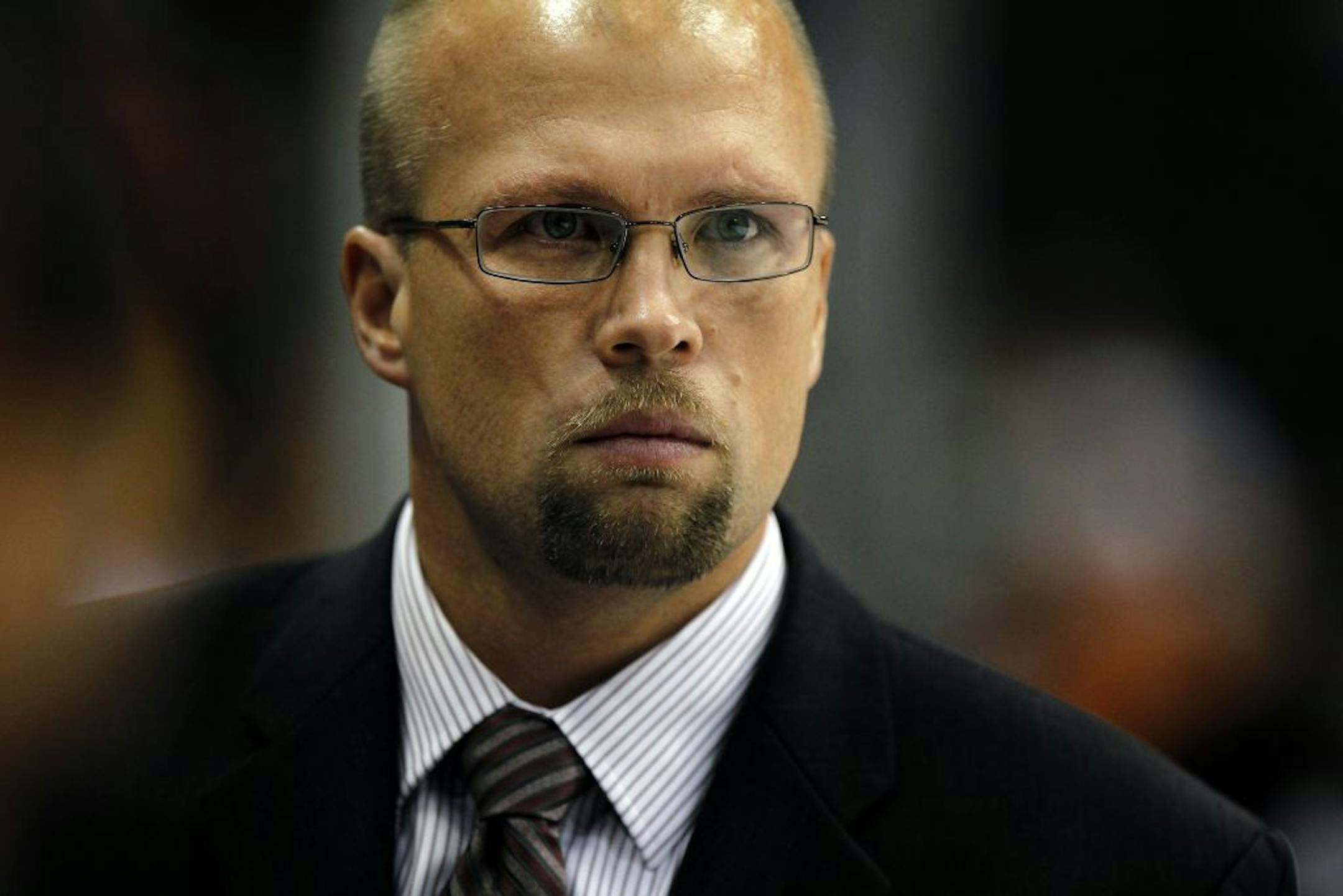 Minnesota Wild head coach Mike Yeo.