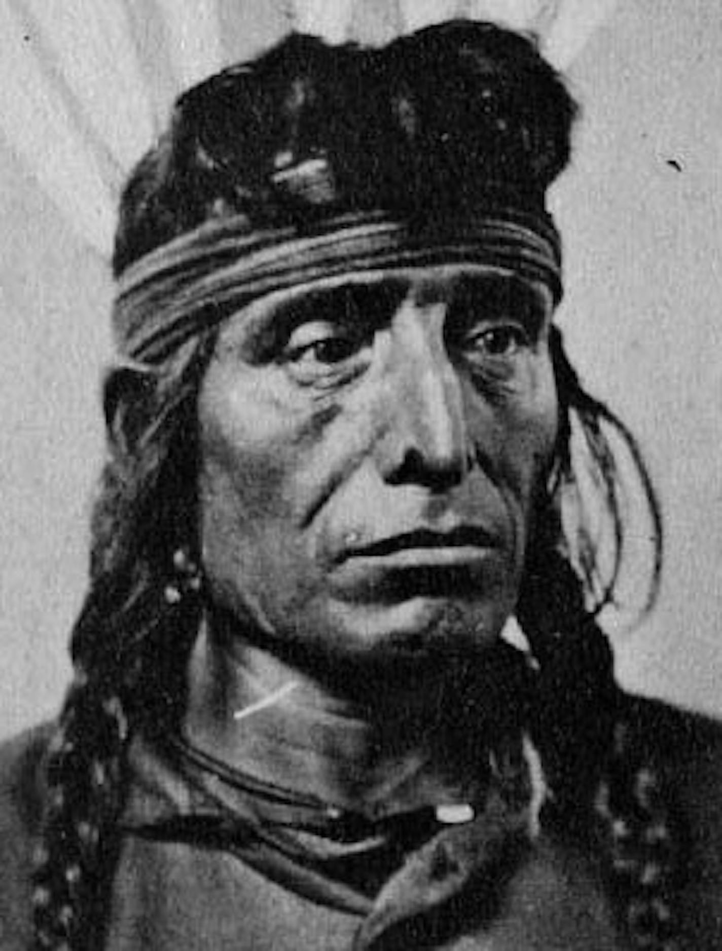 Mdewakanton Dakota warrior "Cut nose".