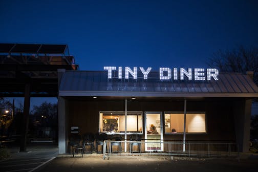 Tiny Diner in Minneapolis, Minn., photographed on Thursday, November 6, 2014.