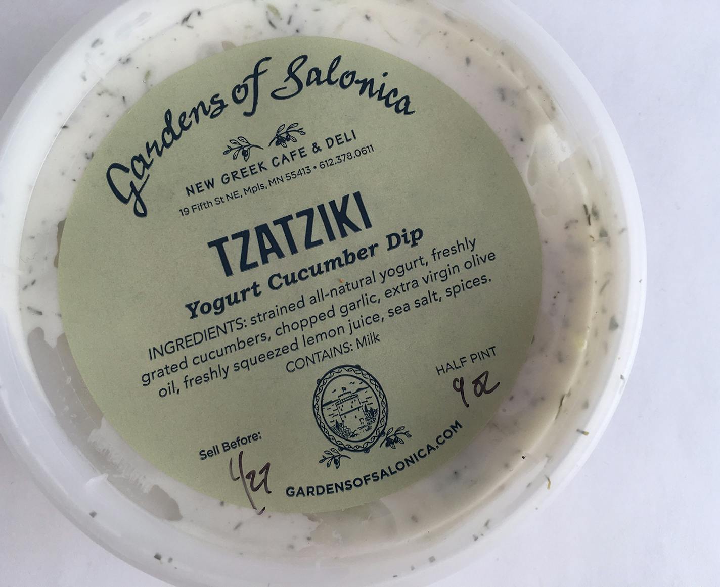 Star Tribune photo
Tzatziki Dip is among the deli offerings by Gardens of Salonica.