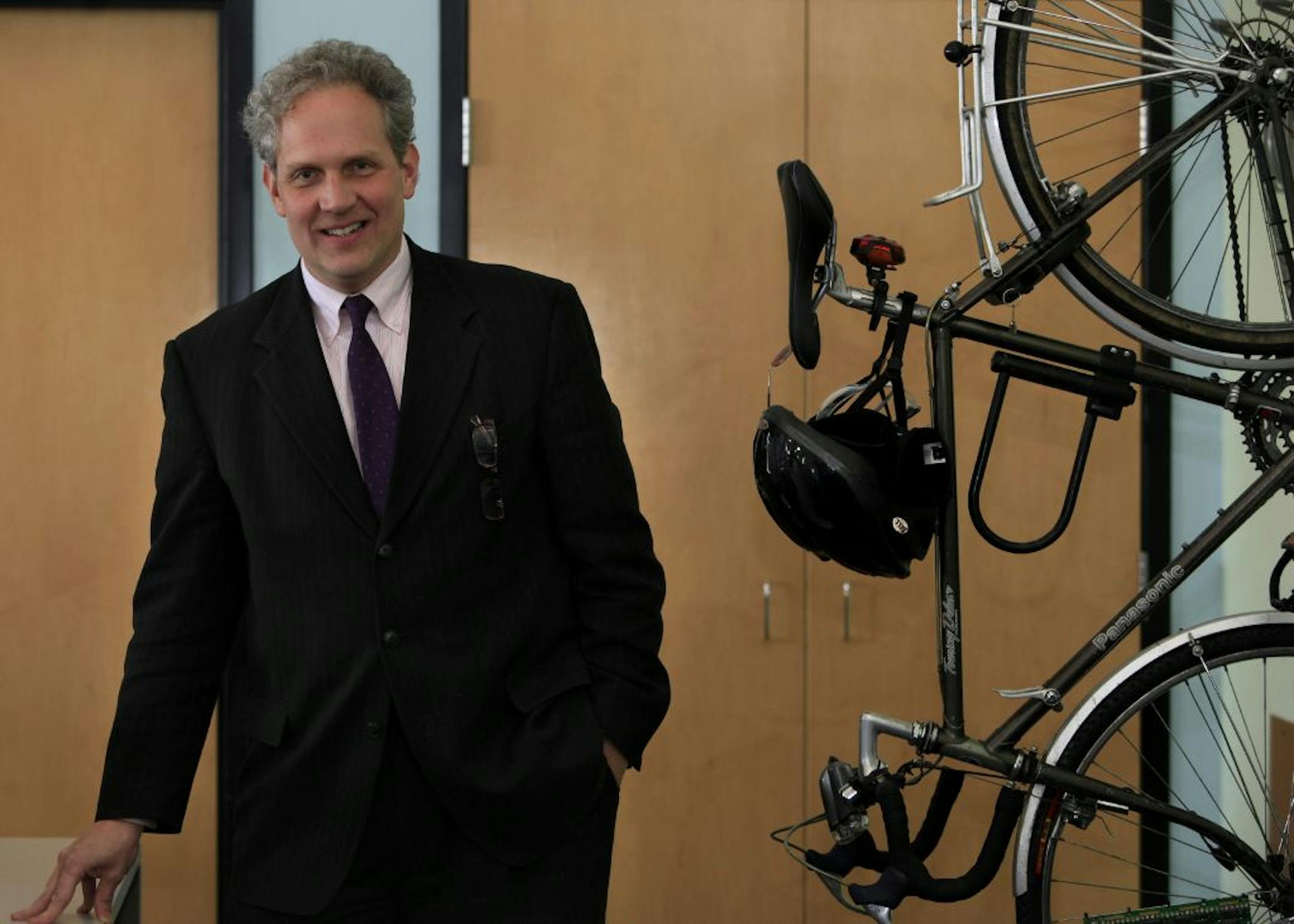Rolf Nordstrom runs a nonprofit outfit that tries to find common ground between industry and environmentalist in advancing cleaner technology, less emissions and cleaner environment. Minneapolis, MN on January 8, 2013.