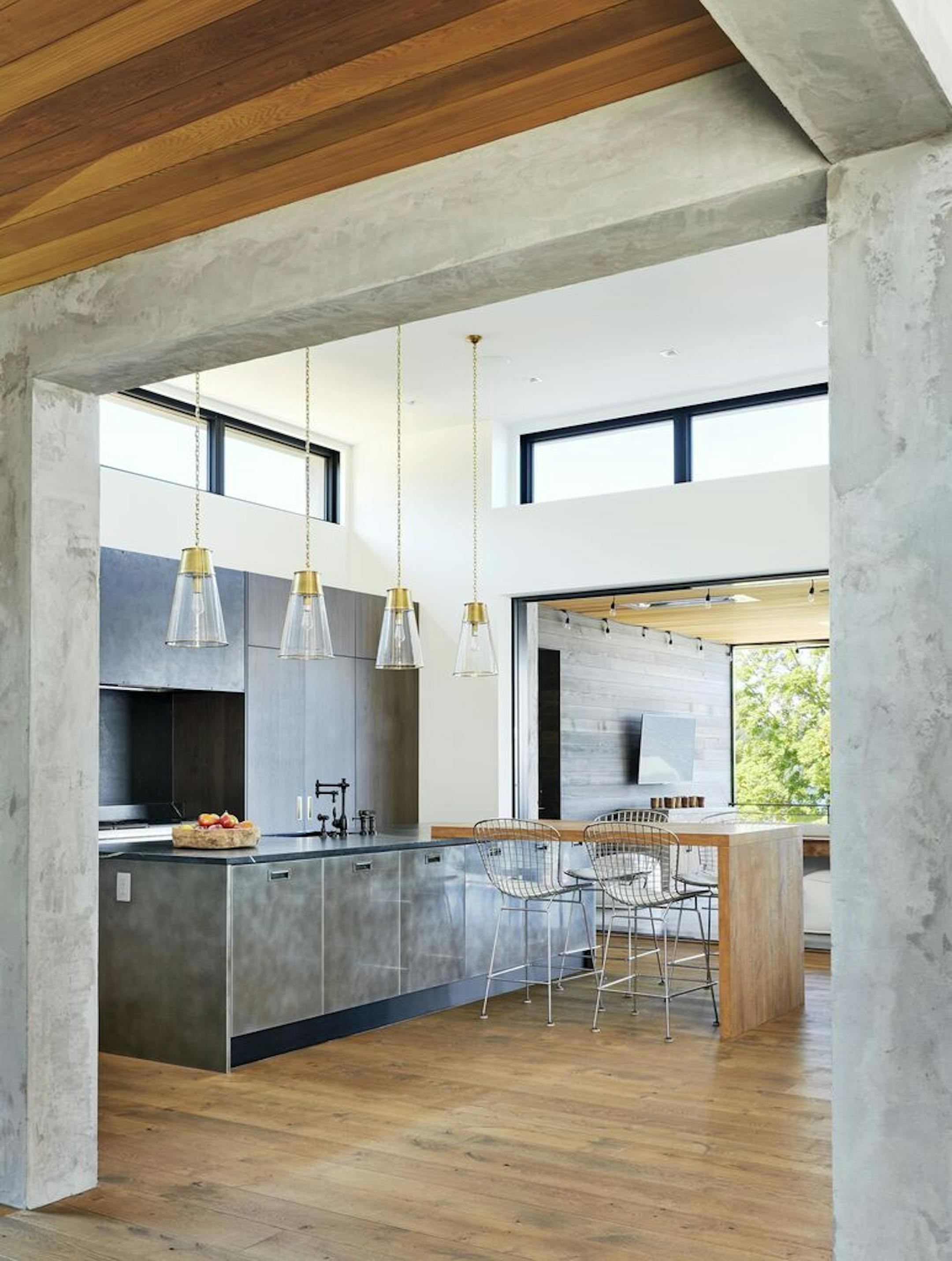 The kitchen.