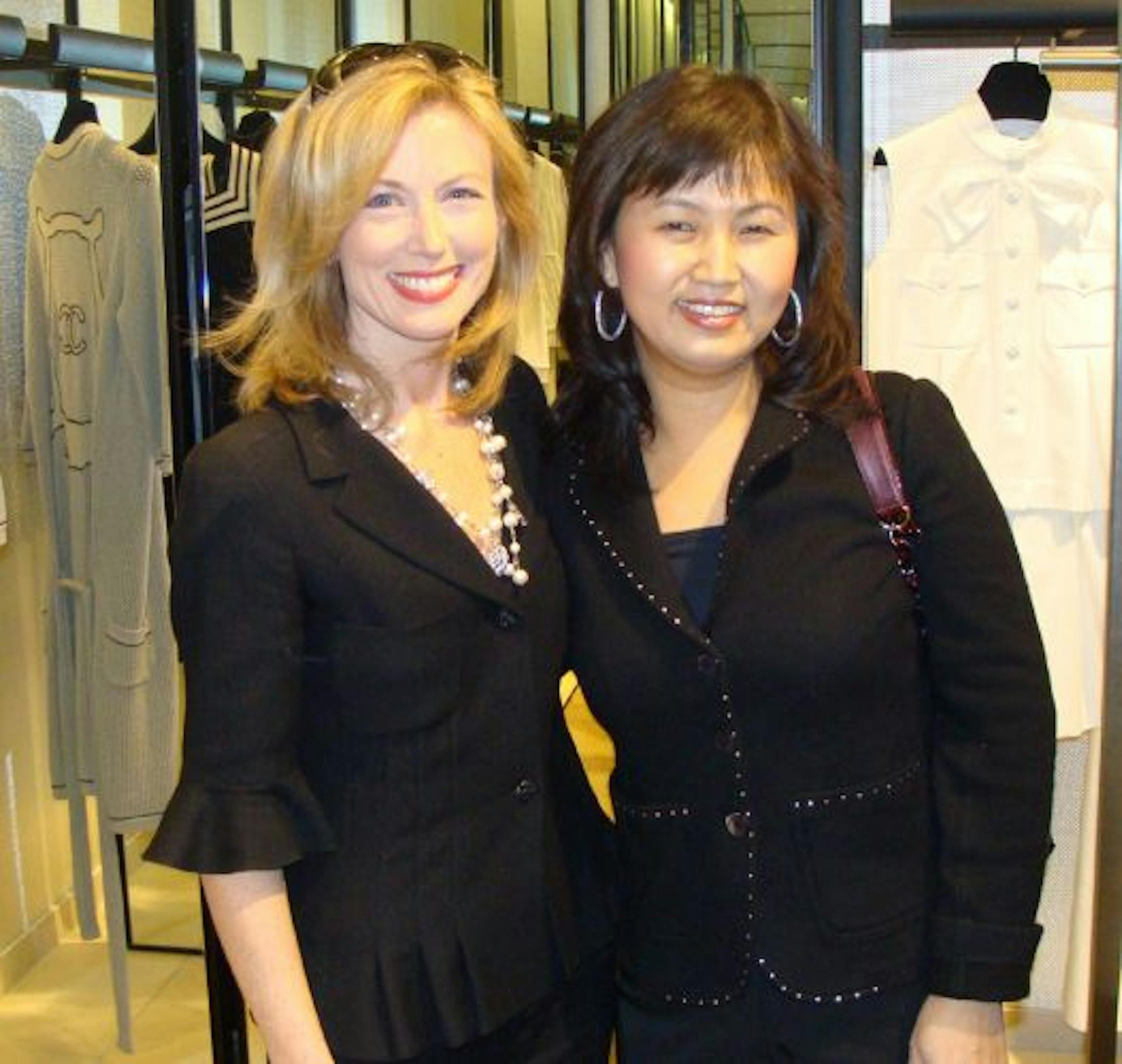 Lauren Florine of Minneapolis and Julie Spangler of Golden Valley.