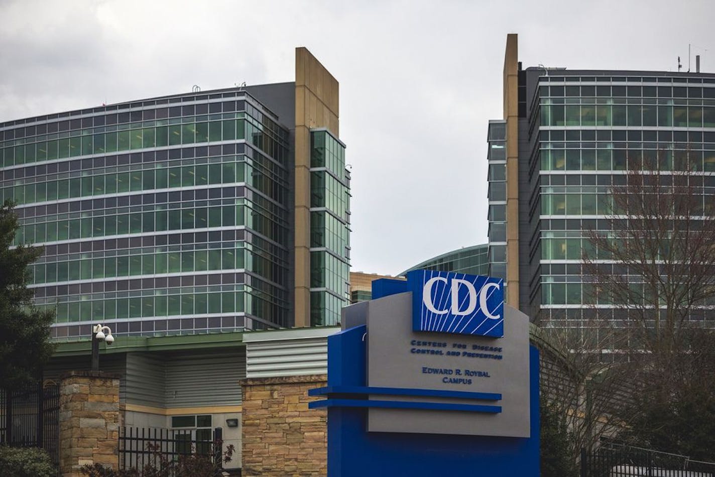 FILE -- The Centers for Disease Control and Prevention headquarters in Atlanta, on Feb. 28, 2020. Shockingly sloppy laboratory practices at the CDC caused contamination that rendered the nation's first coronavirus tests ineffective, federal officials confirmed on Saturday, April 18.