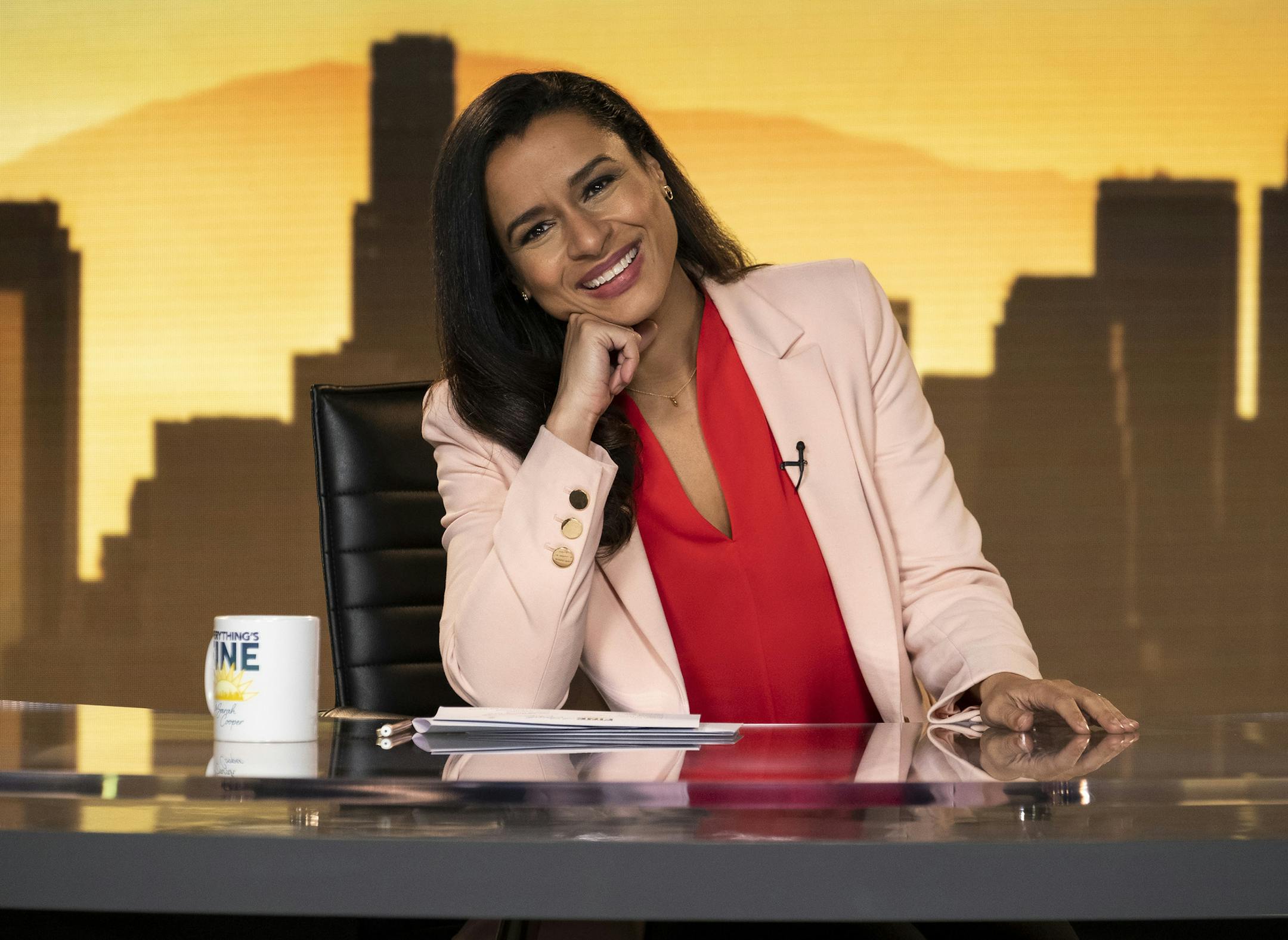 Sarah Cooper in "Everything's Fine." (Lacey Terrell/Netflix) ORG XMIT: 1808687