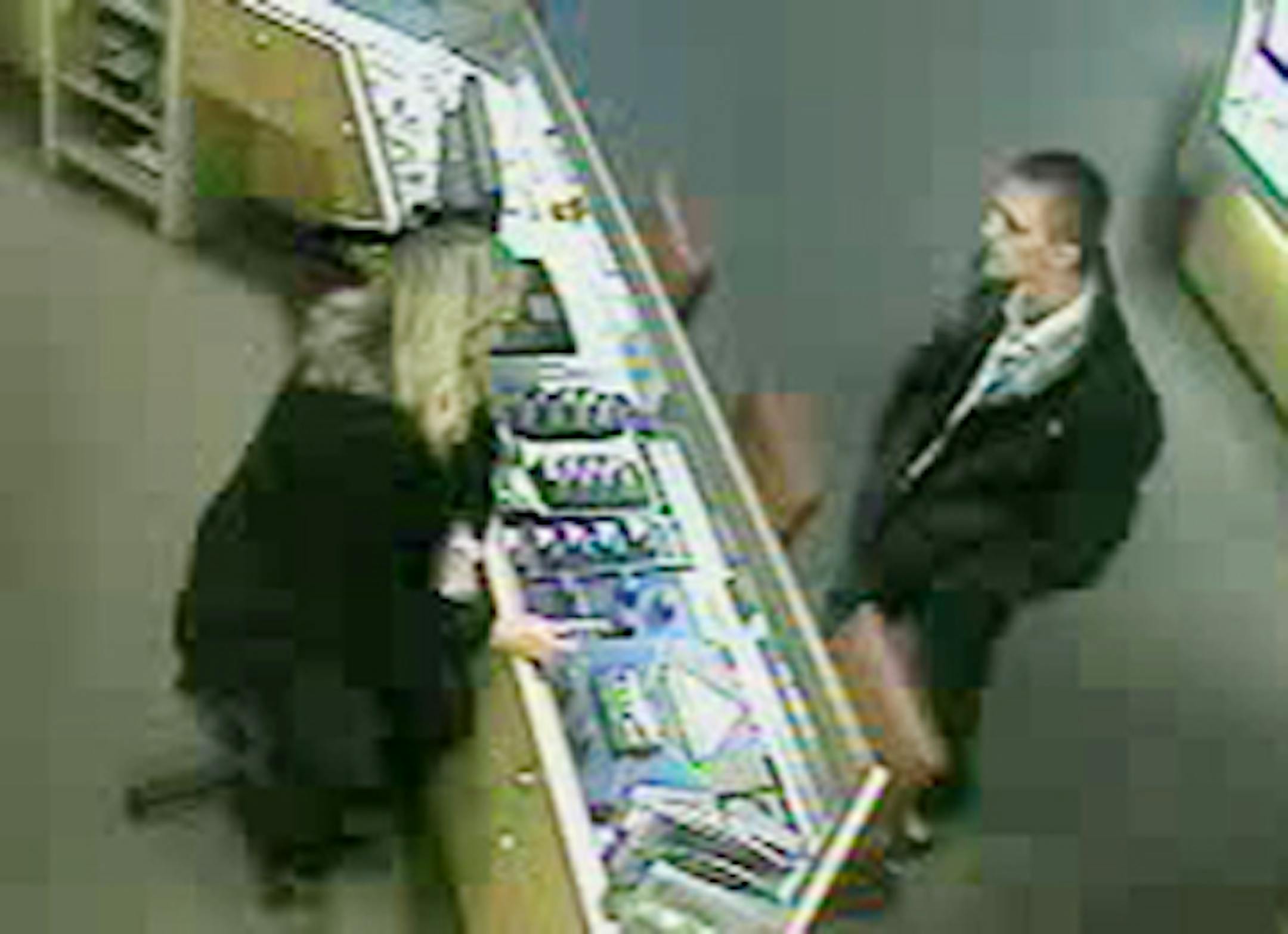 Surveillance image of suspect in theft of valuable ring from Kay Jewelers in Coon Rapids.