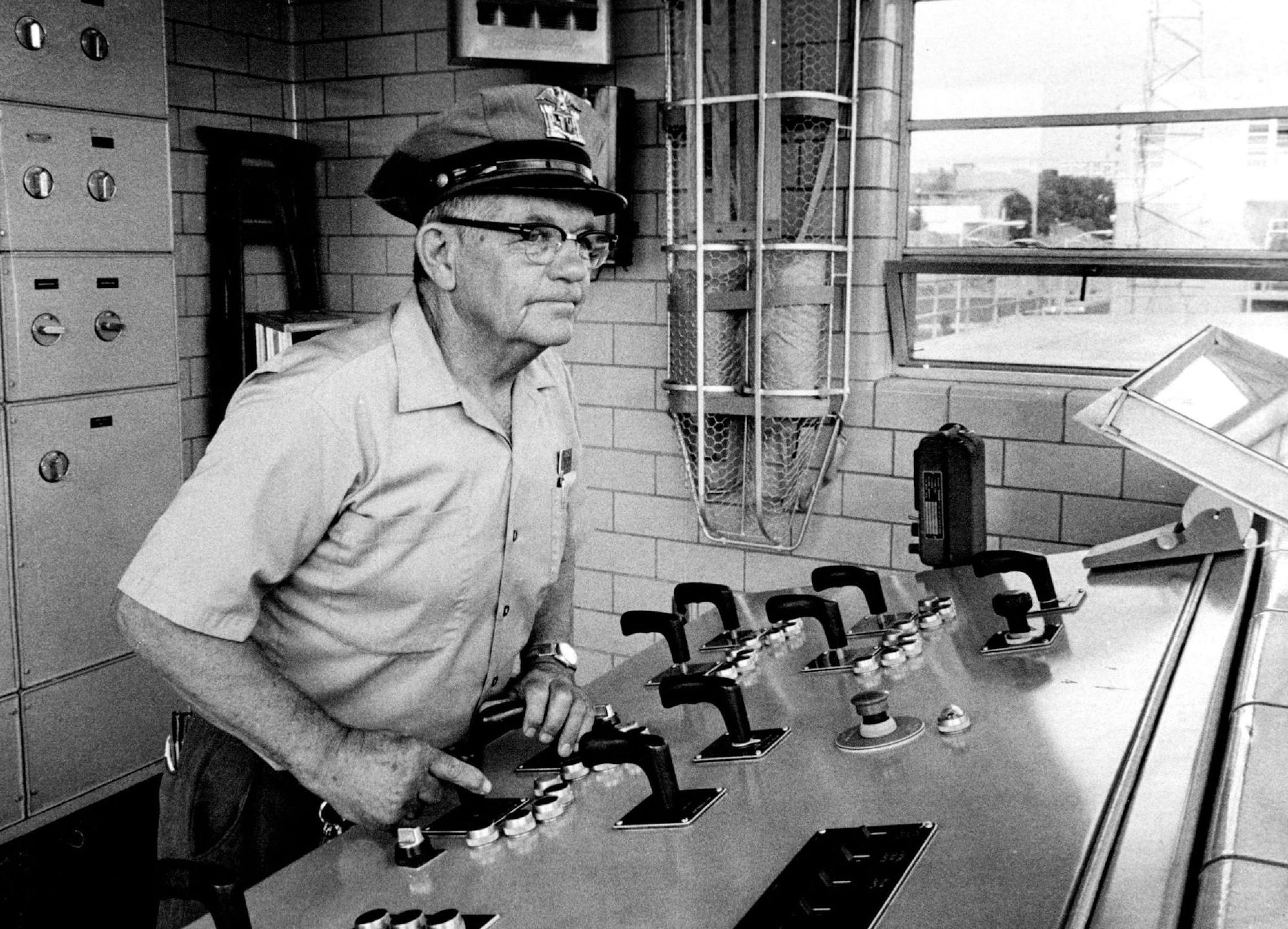 July 27, 1972 Harry Schulz, Lockmaster. As the man in charge of the Upper st. Anthony Falls Lock, Harry Schulz is one of the few people on the Mississippi River who has to worry if the Water Don't rise. Minneapolis Star Tribune