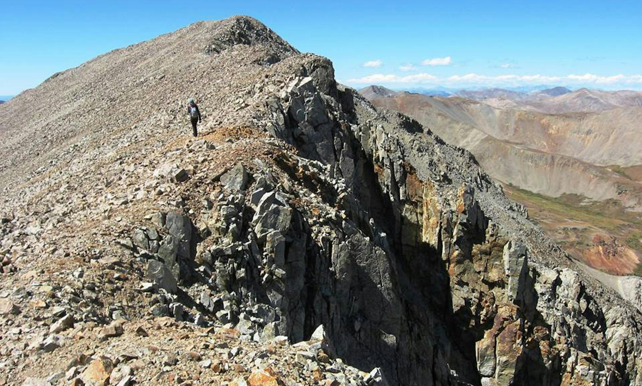 tabeguache peak, sept. 19, No. 47, in the Sawatch Range.