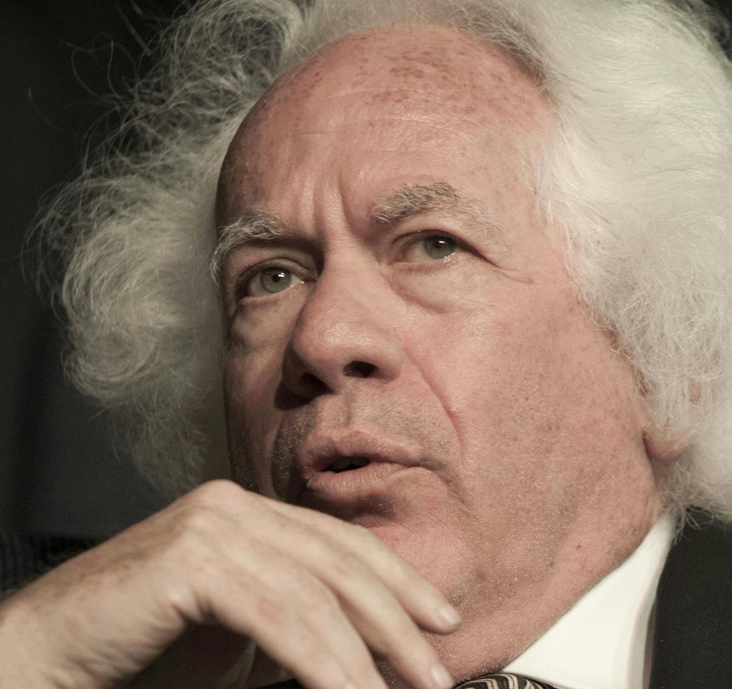 FILE - In this June 9, 2013 file photo, literary editor Leon Wieseltier poses for a photograph in Tel Aviv, Israel. Accused of sexually harassing numerous women, he was removed from the masthead of The Atlantic magazine and has apologized for his behavior. (AP Photo/Dan Balilty, File)