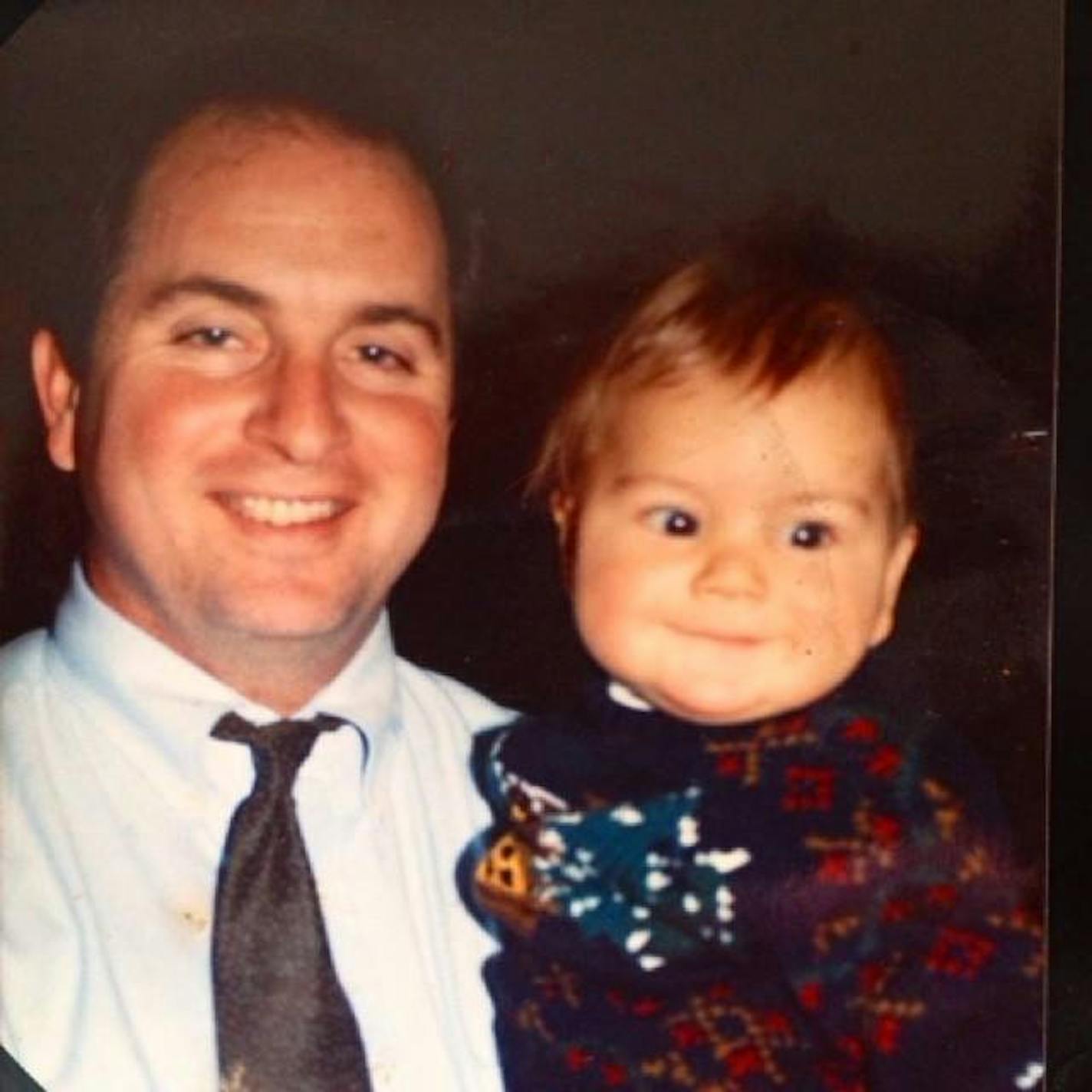 Tom Sullivan as a young father in the 1990s.