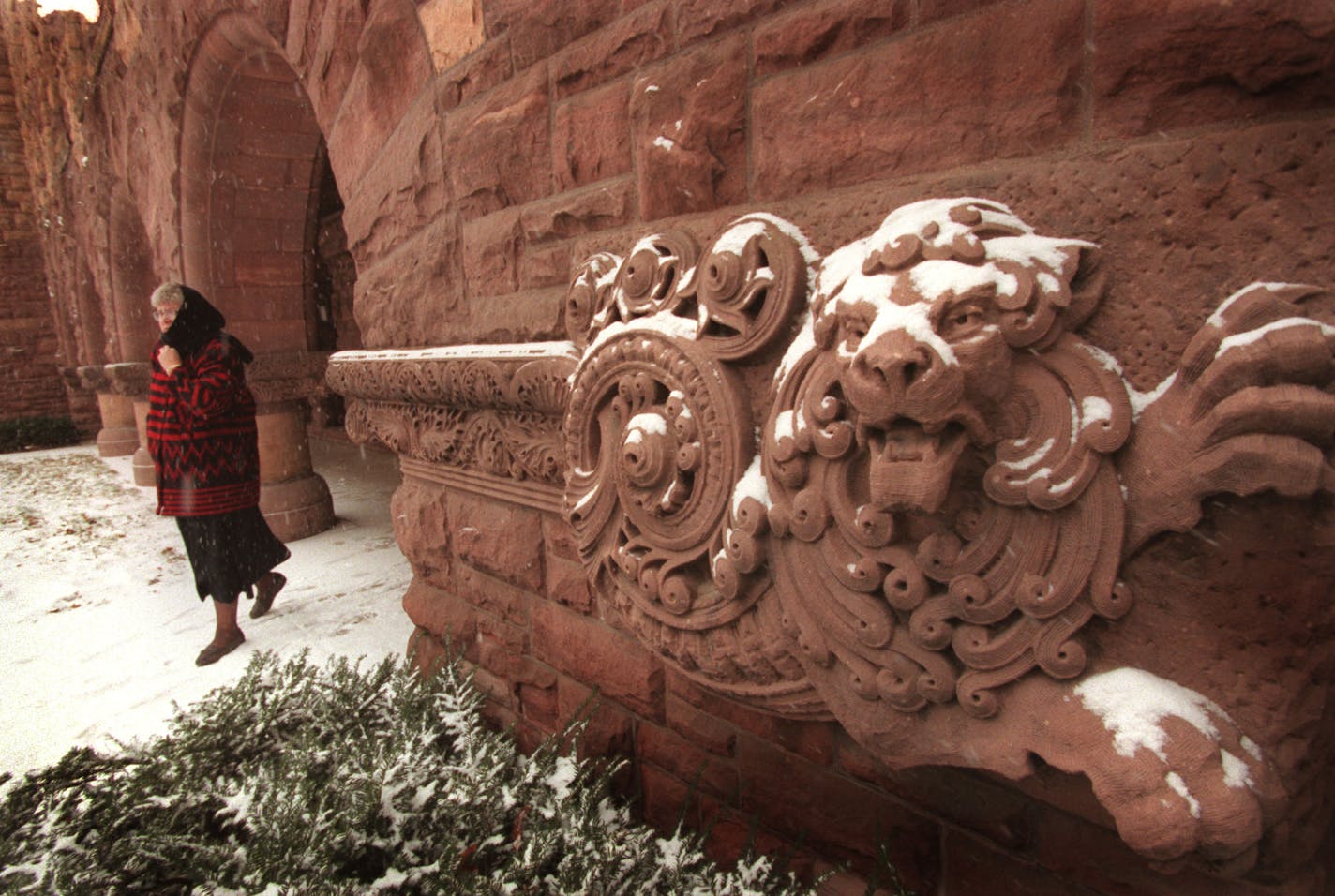 An entry to the University of Minnesota's Pillsbury Hall is shown in this 2017 Star Tribune file photo. School officials say the building will be shuttered indefinitely unless they get $24 million from the state. ance to the University of Minnesota's