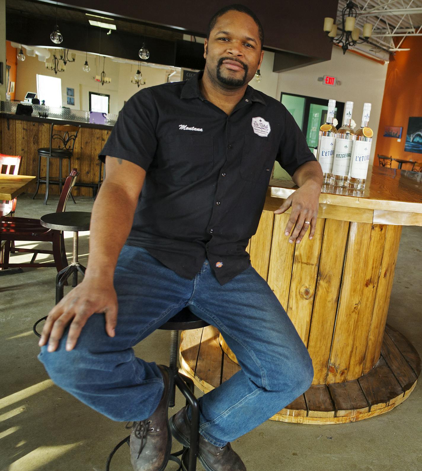 Co-owner Chris Montana of DuNord Craft Spirits is a local distiller of gin and vodka. Whiskey is in the works. The company just got a distilling pot.] Richard Tsong-Taatatarii@startribune.com