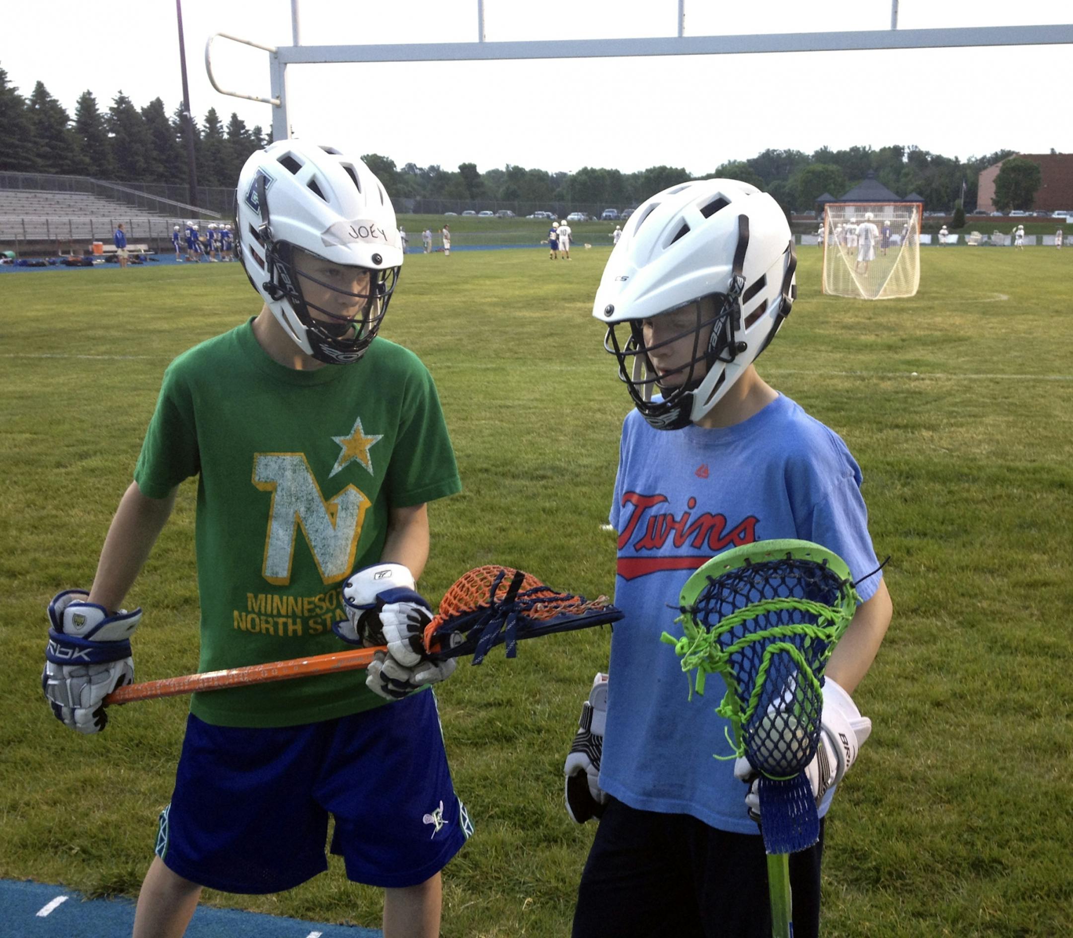 accompanies lacrosse story - names to come