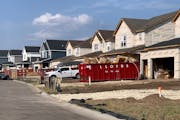 New construction was in the works this summer at a subdivision in Cottage Grove.