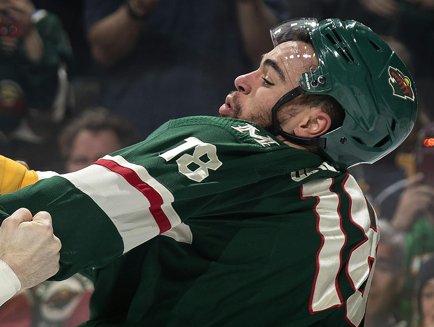 Young players such as Jordan Greenway give the Wild hope for the future.