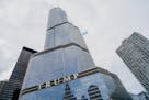 The Trump International Hotel & Tower in the financial district of Chicago. A previously unknown focus of an IRS audit is a dubious accounting maneuve