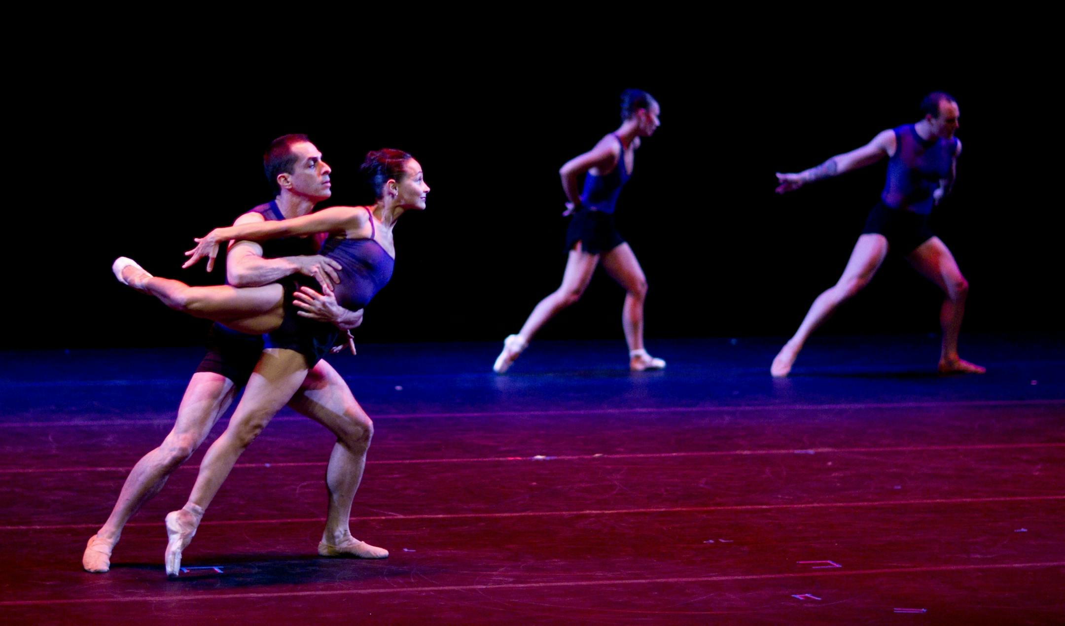 Members of the James Sewell Ballet company performed the piece "Adjunct Fractal" during the Grand Opening of the Cowles Center for Dance & the Performing Art's Friday evening, September 9, 2011, in Minneapolis, Minn.