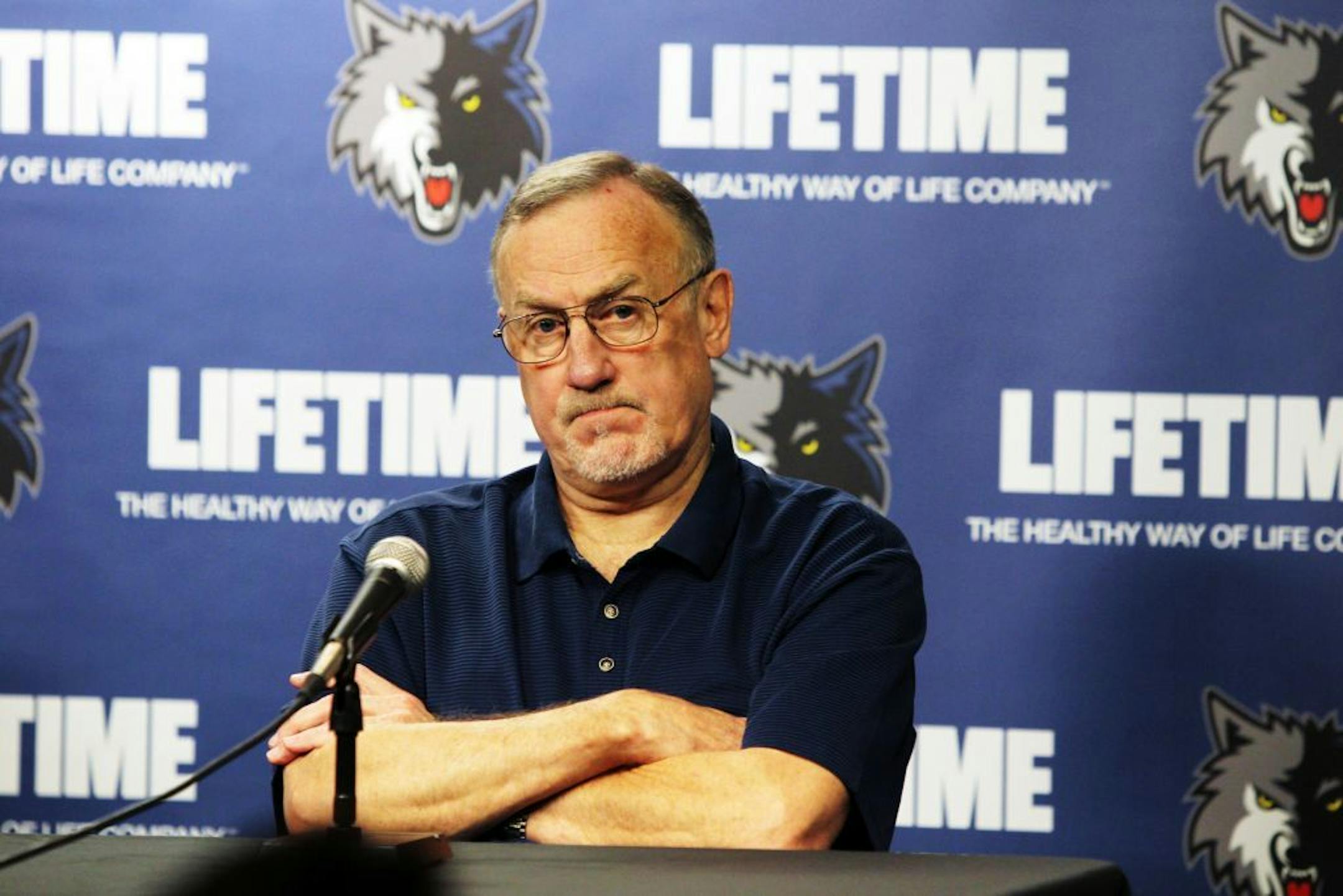 Timberwolves head coach Rick Adelman