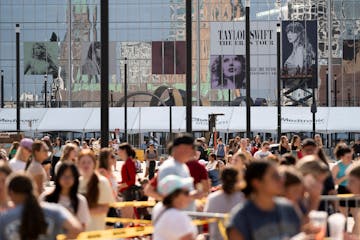 Metro Transit ran extra trains after the Taylor Swift shows last weekend at U.S. Bank Stadium in downtown Minneapolis.