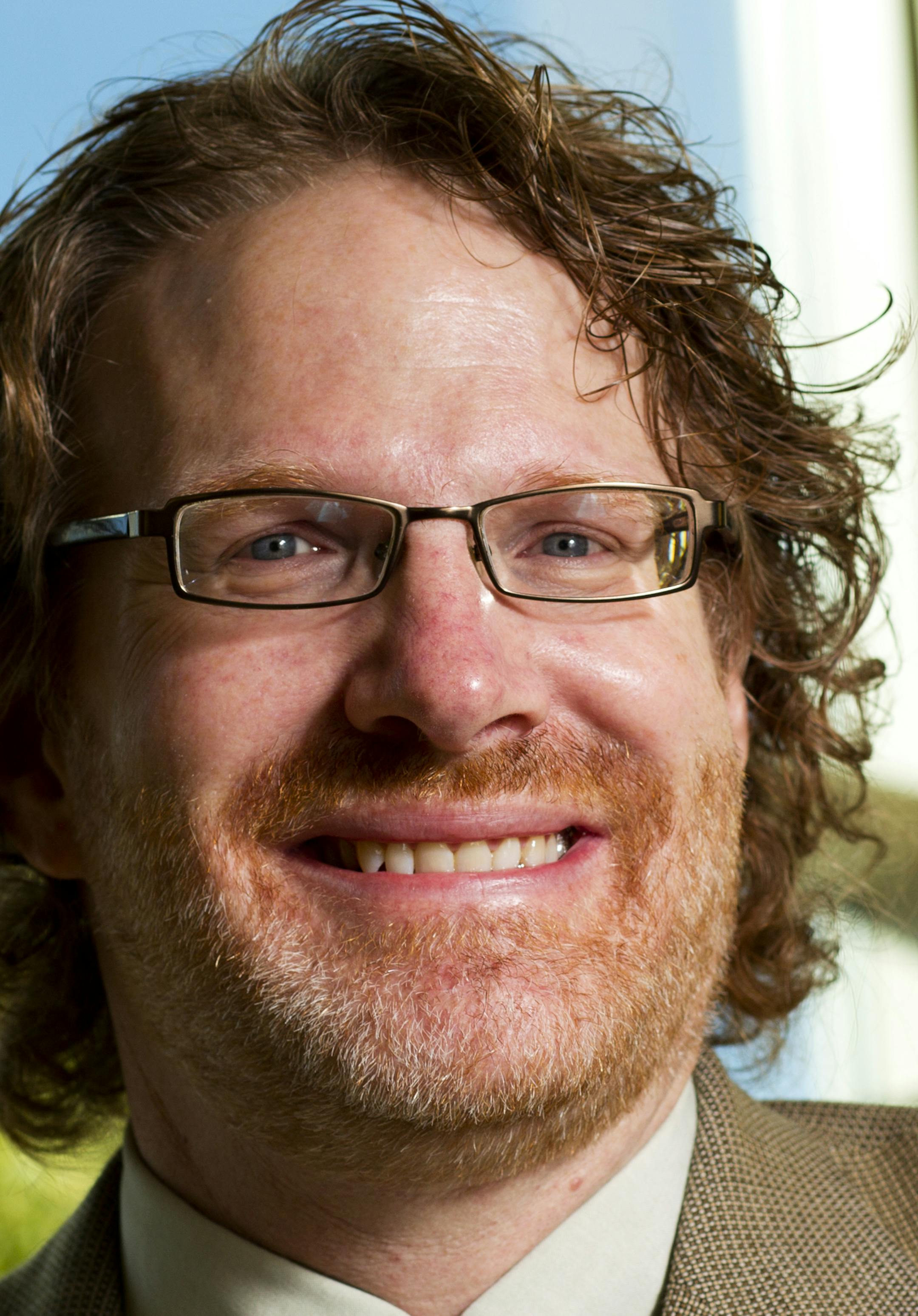 Opus College of Business Master of Science Degree in Accountancy professor Richard Sathe poses for a photograph for a the MSA Viewbook in the Atrium of Schulze hall on Thursday, October 14, 2010.