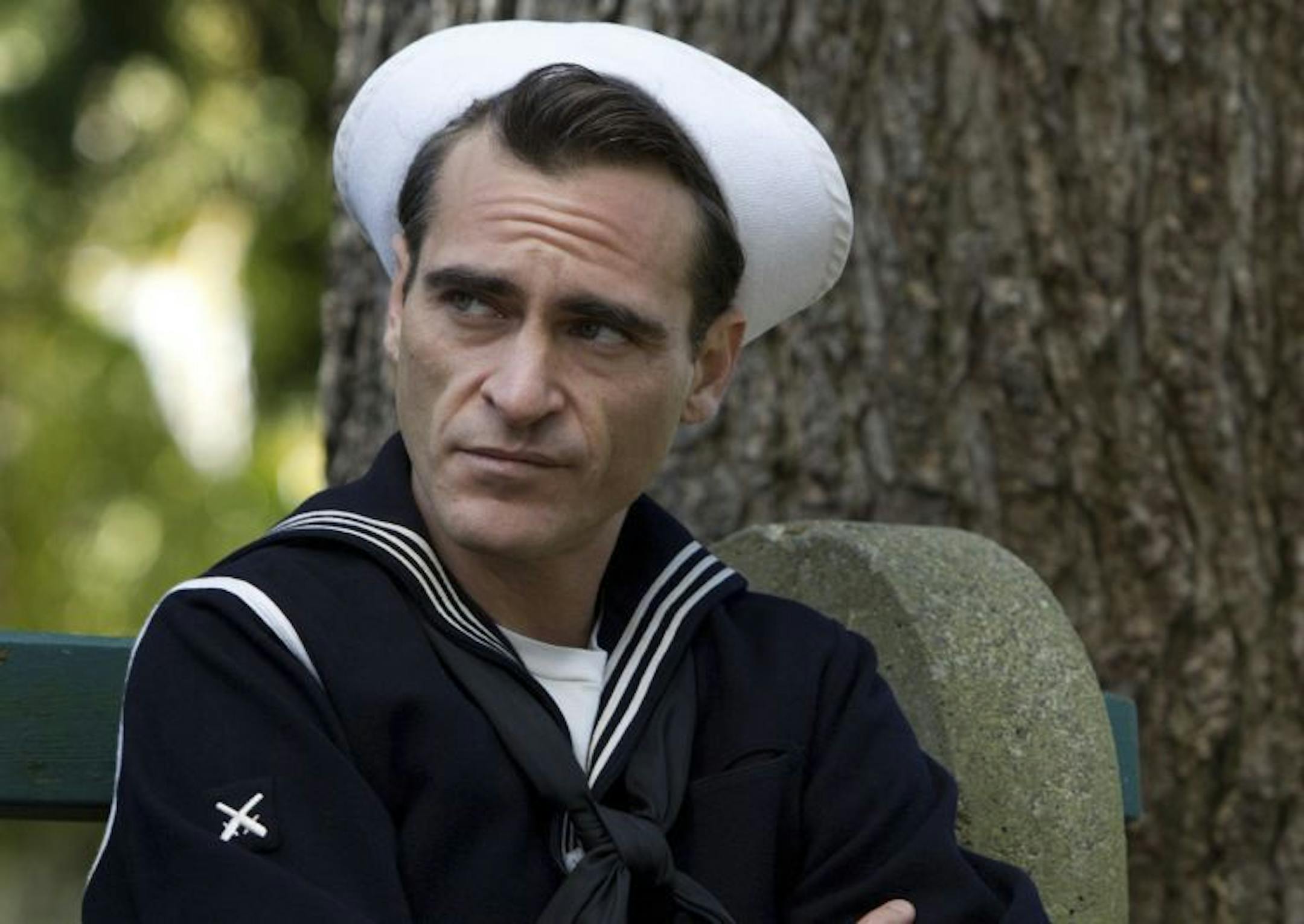 Joaquin Phoenix in "The Master"