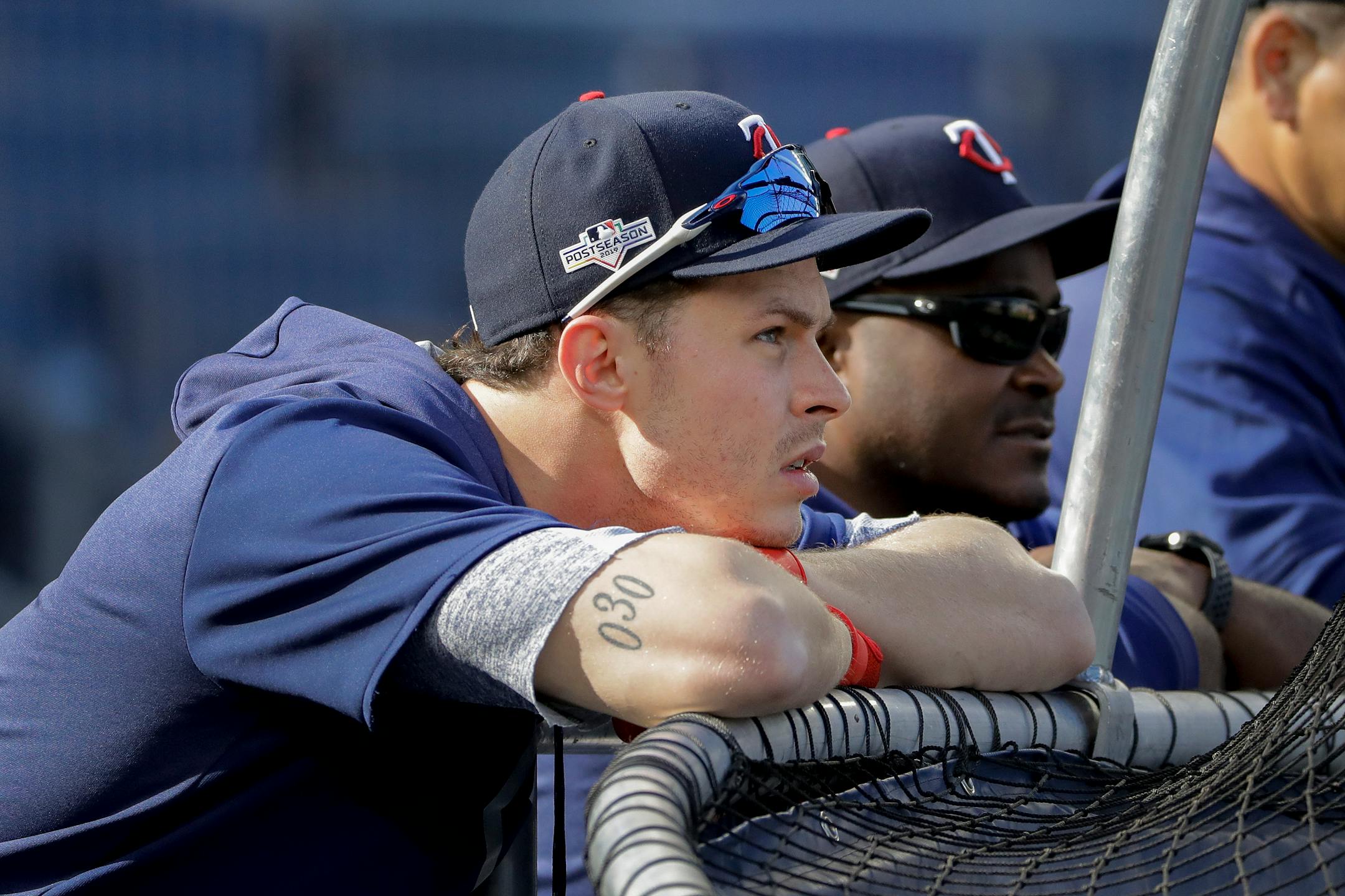 Max Kepler was among the many Twins players dealing with nagging injuries toward the end of the season.