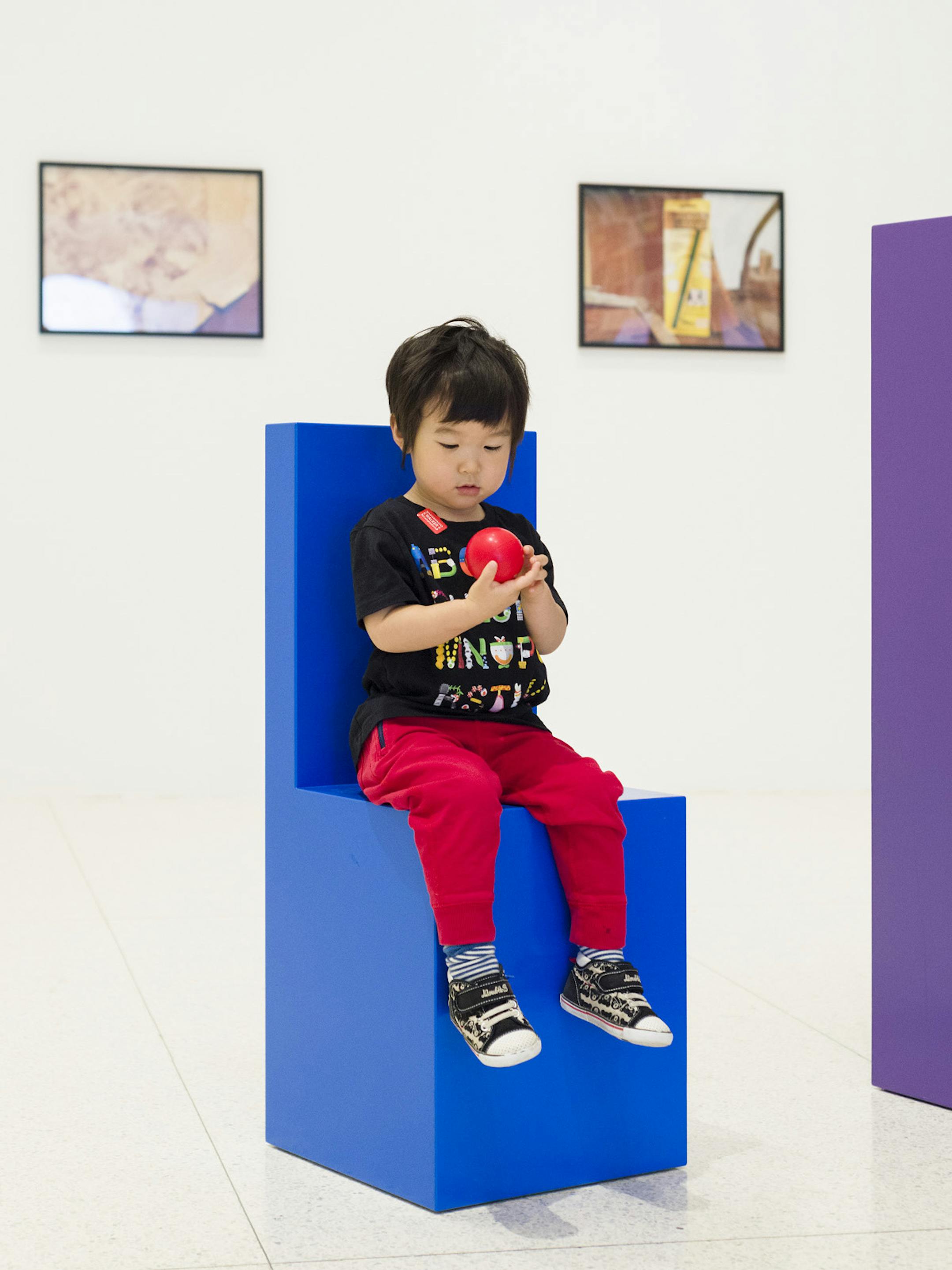 epp2018sfs0506
Education, Public Programs.
Sensory Friendly Sunday, May 6, 2018.
Photo by Galen Fletcher for Walker Art Center, Minneapolis.
In May 2018, the Walker Art Center will launch Sensory Friendly Sunday (SFS), a monthly, free offering for individuals with sensory sensitivities and Autism Spectrum Disorders. SFS will be held on first or second Sunday of the month from 8am&#xf1;11am, before the galleries open to the public. SFS will offer visitors the opportunity to make art together, exp