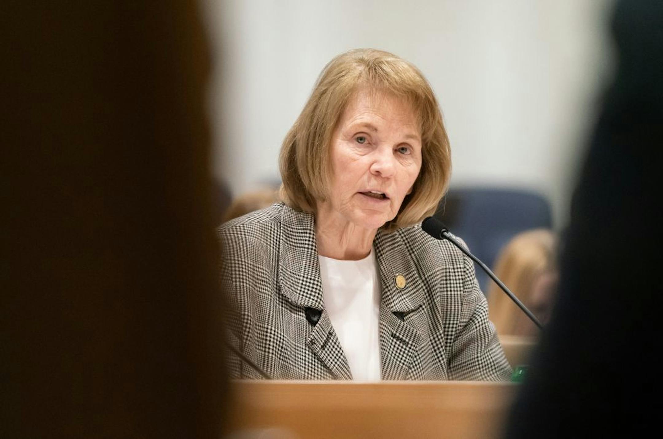 Sen. Mary Kiffmeyer, R-Big Lake, authored a bill that says election officials could provide provisional ballots to voters who cannot verify their eligibility. She says she believes it should be part of the broader conversation about election security.