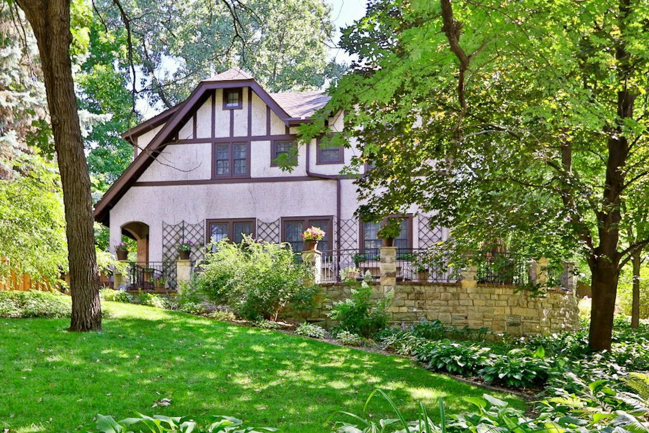 A Tudor Revival home.