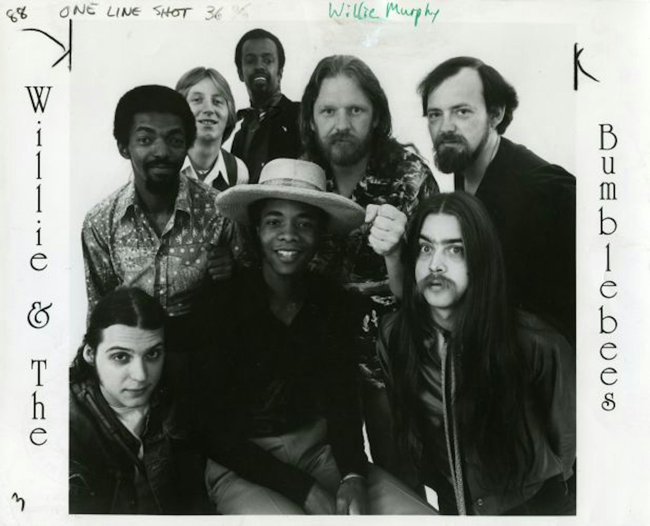 A 1970s shot of Willie & the Bees