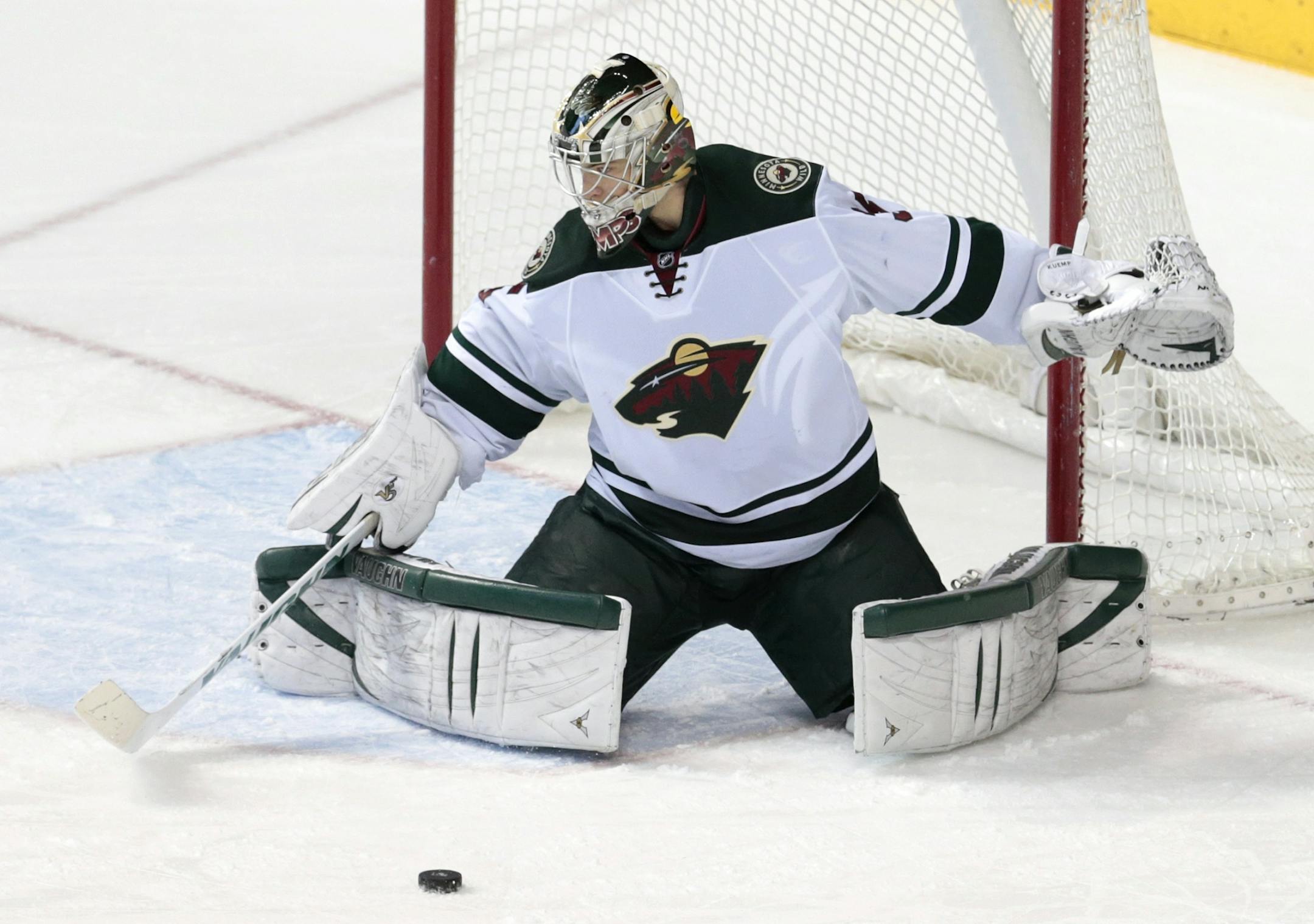 Wild goalie Darcy Kuemper