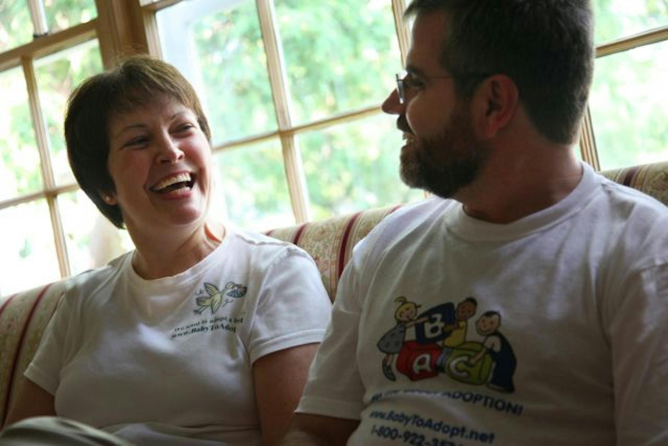 Kathy and Daniel Ollivier are spreading their message to every corner they can find; they want to adopt a baby. They have handed out thousands of business cards and pamphlets in hopes of finding a pregnant woman who is looking for an open adoption.