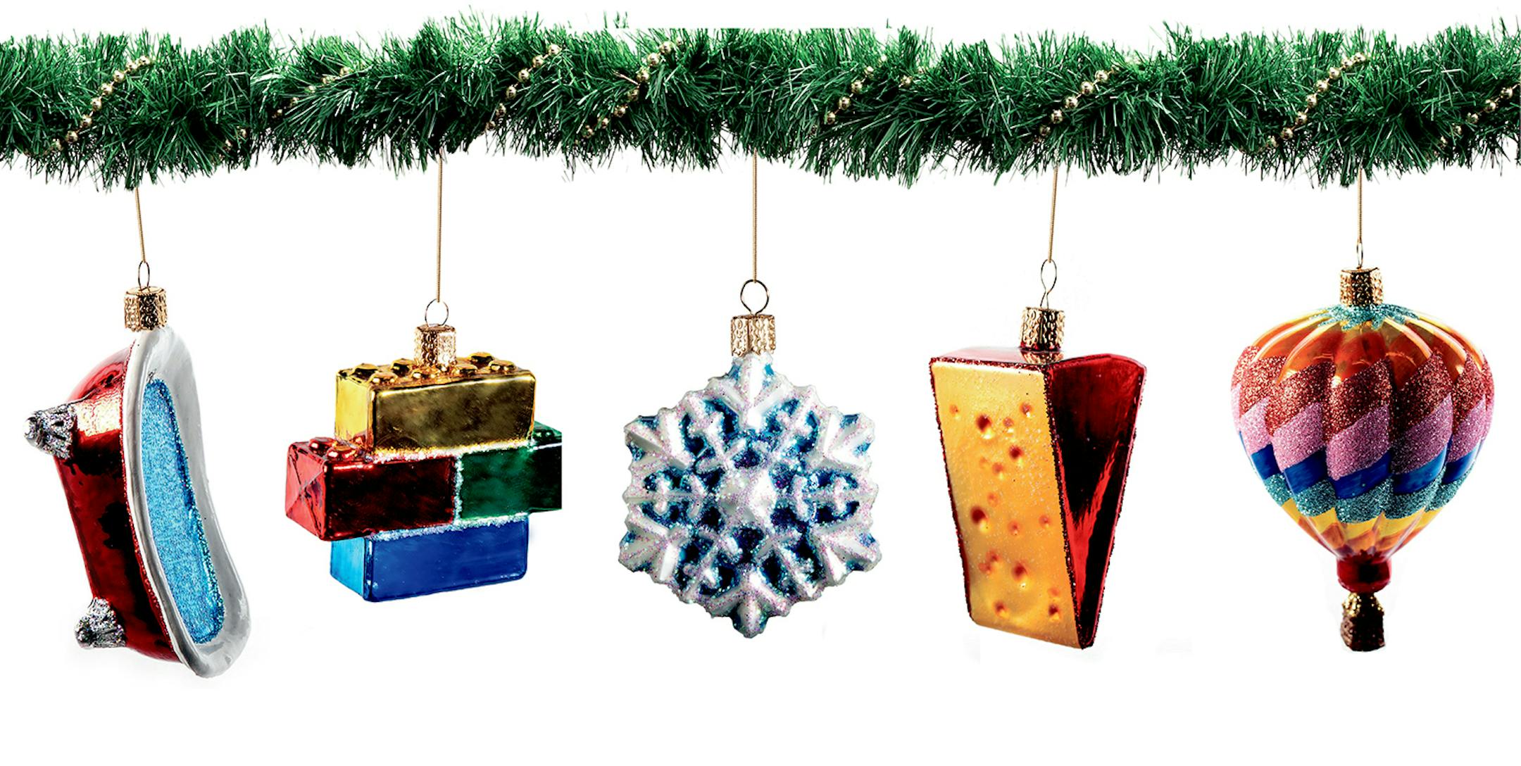 Photos by Jerry Holt; ornaments from Callisters Christmas