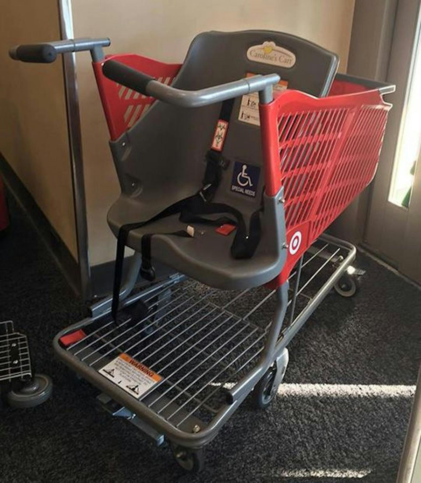 Caroline&#xed;s Cart is rolling into Target stores nationwide. ORG XMIT: sbfhcLvf36cwAR_wU7mk