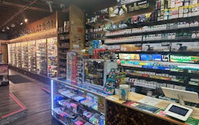 The Uptown Smoke Shop on Lake Street. The Minneapolis City Council is considering making a pack of cigarettes no cheaper than $15 — before taxes —