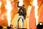FILE - Travis Scott performs at the Astroworld Music Festival in Houston, Nov. 5, 2021. A Texas grand jury has declined to indict Travis Scott in the 