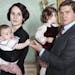 Michelle Dockery as Lady Mary and Allen Leech as Branson from "Downton Abbey: Season 4" to be broadcast January 5, 2014 on PBS. (Nick Briggs/Carnival 