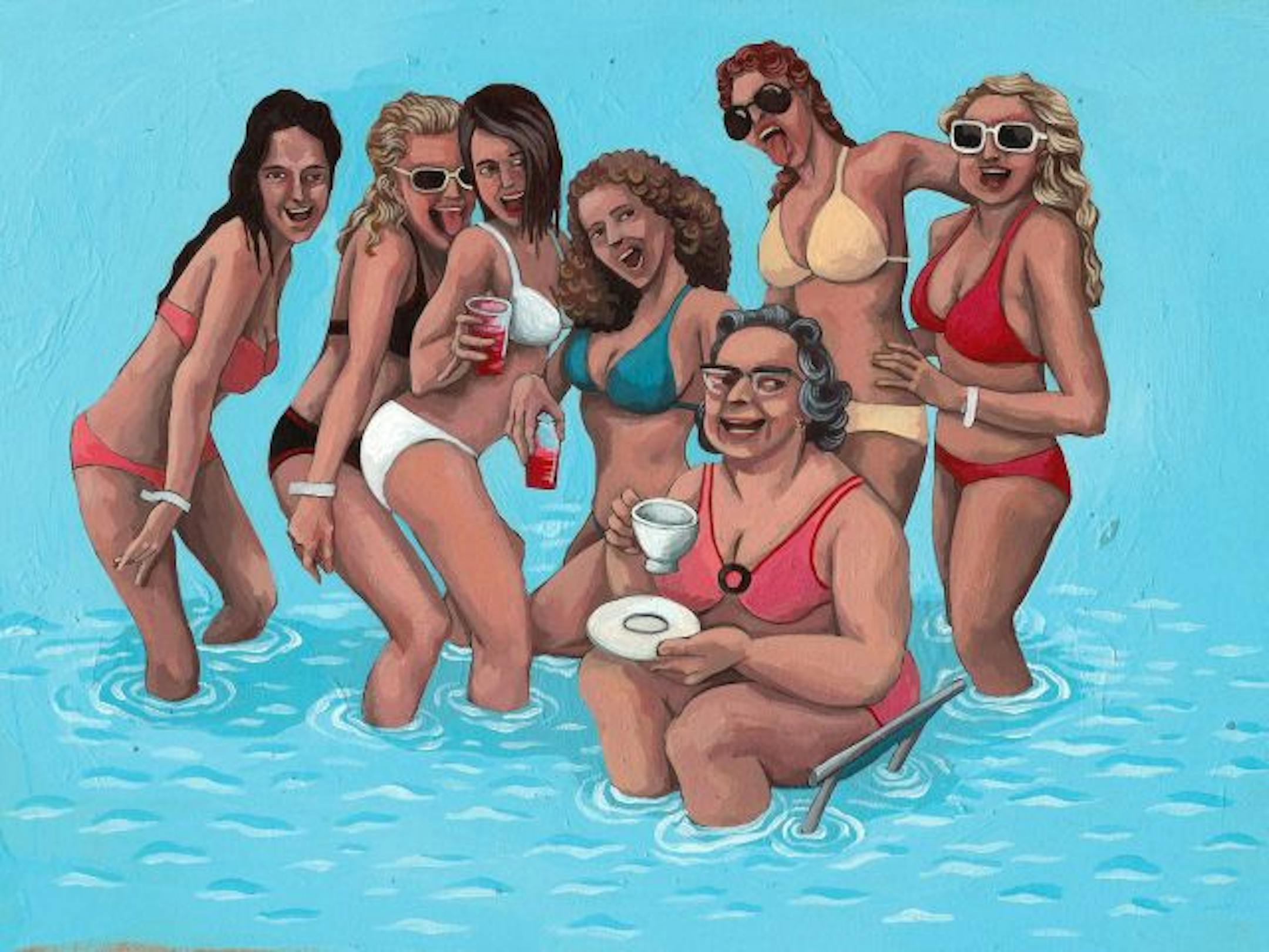 Even if your college days are a distant memory, it's possible to travel on a student discount over spring break this year. Student travel agencies are beginning to actively court nonstudents and older travelers, extending their low prices to the not-so-youthful set. (Illustration by Isabel Klett/The New York Times)**ONLY FOR USE WITH STORY BY MICHELLE HIGGINS SLUGGED: PRACTICAL-TRAVELER. ALL OTHER USE PROHIBITED. EDITORIAL USE ONLY