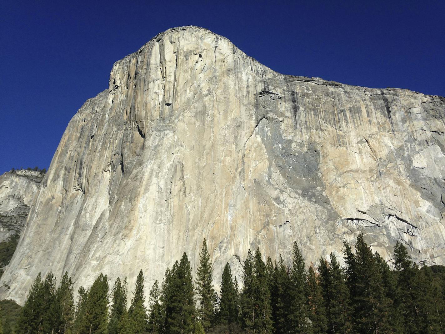 El Capitan dominates Yosemite National Park, Calif.